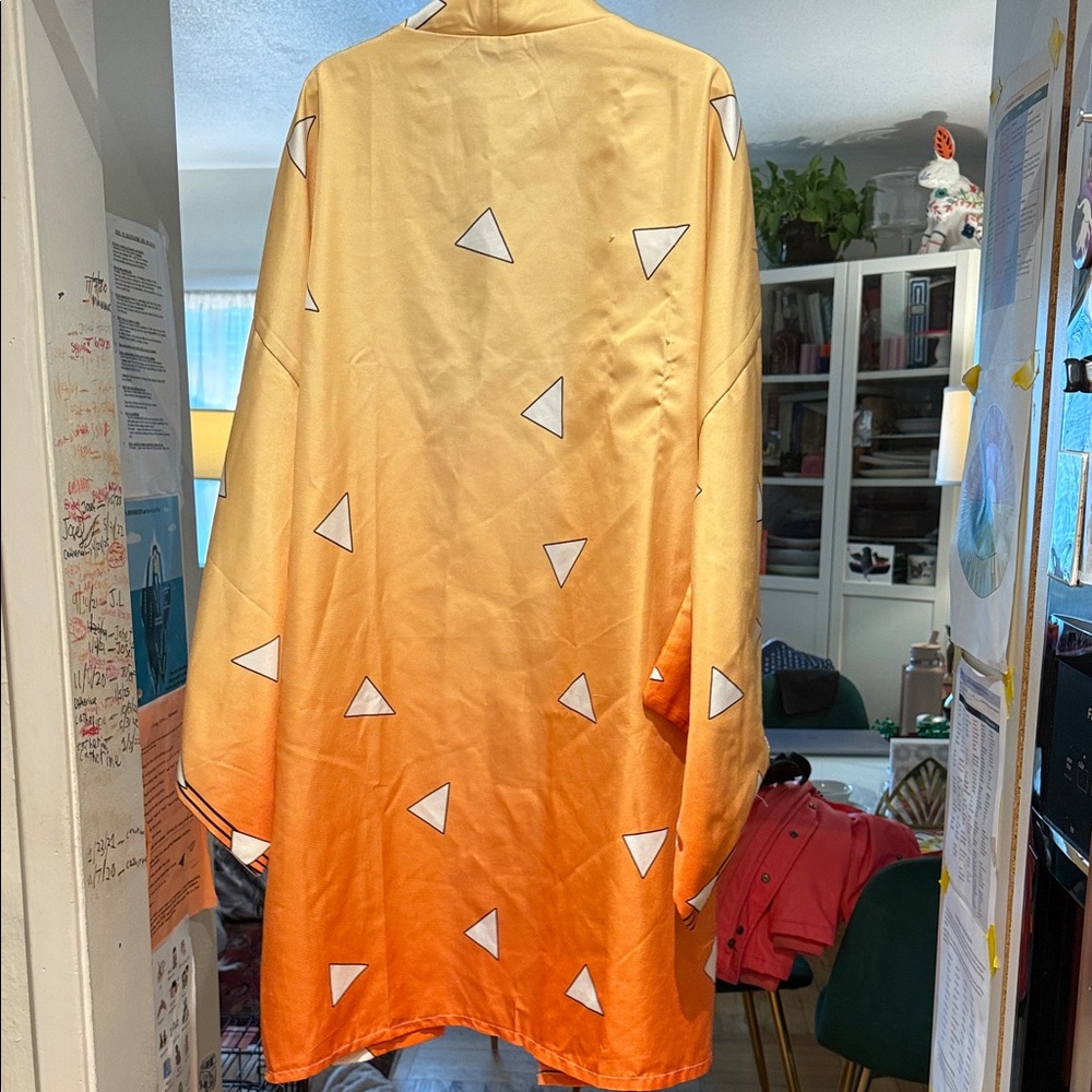 Kids Geometric Patterned Jacket - Picture 9 of 9